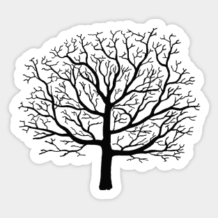 Sleepy Hollow Creepy Tree Sticker